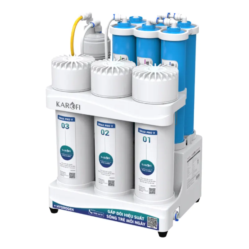 Máy lọc nước Karofi KAQ-U03 Pro - 10 Lõi Rời - Ảnh 2