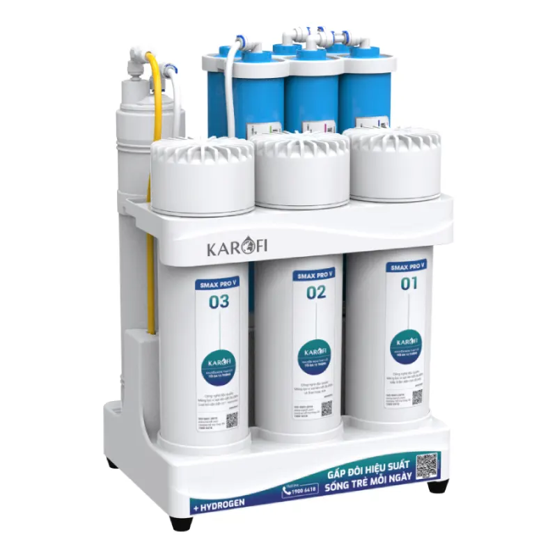 Máy lọc nước Karofi KAQ-U03 Pro - 10 Lõi Rời - Ảnh 3