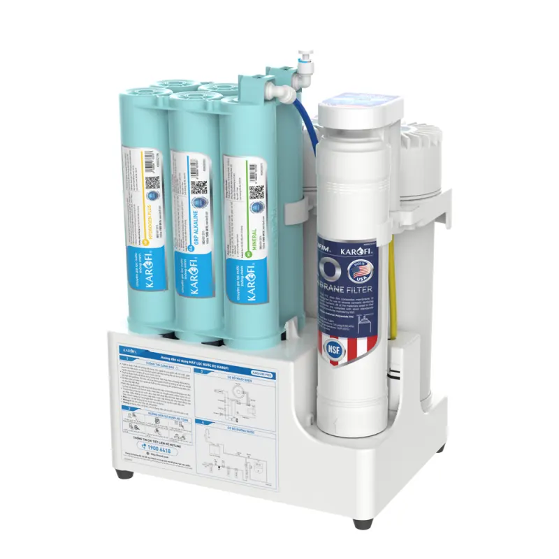 Máy lọc nước Karofi KAQ-U95 Pro - Vòi LED, 10 lõi lọc - Ảnh 3