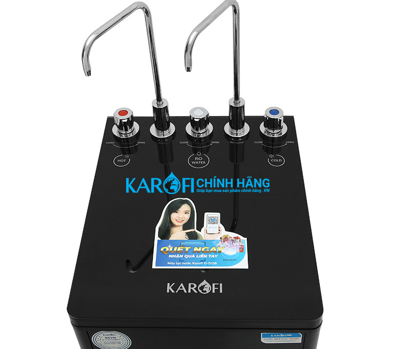 Máy lọc nước Karofi Optimus DUO O-D138 chức năng Nóng - Nguội - Lạnh - Ảnh 5