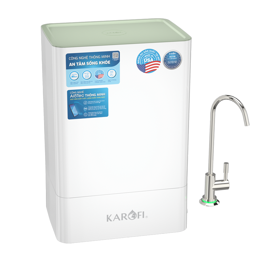 Máy lọc nước Karofi KAQ-U98 Pro - Vòi LED, 10 lõi lọc - Ảnh 6