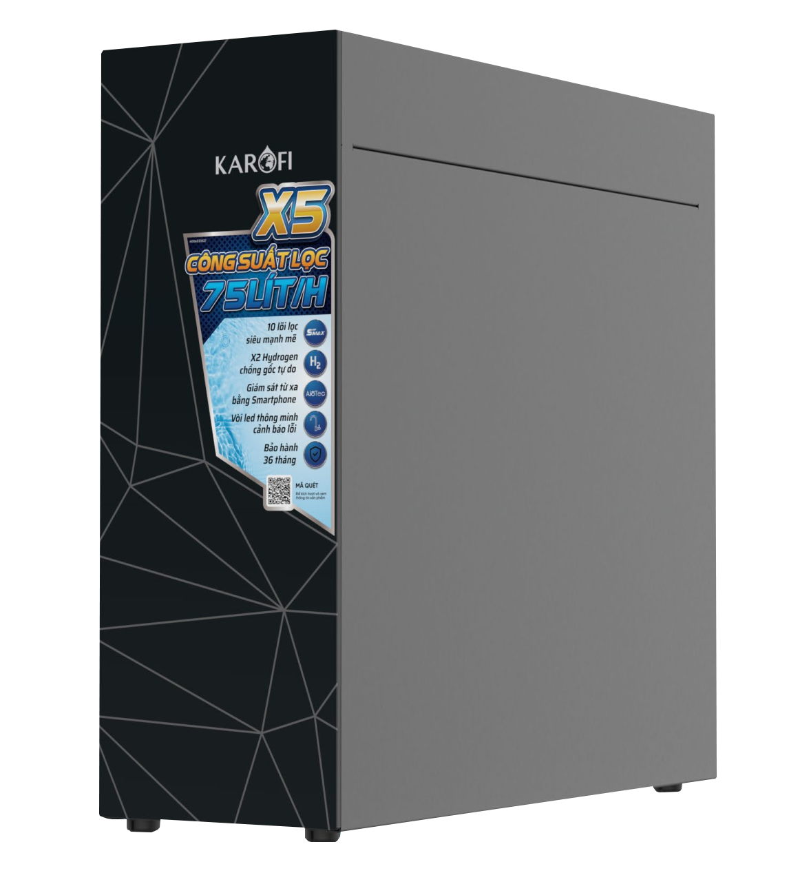 Máy lọc nước Karofi KAQ-U99 - 10 Lõi Lọc - Ảnh 2