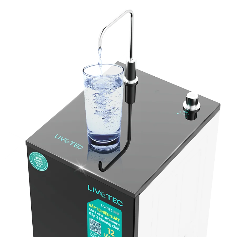 Máy lọc nước Livotec 808 - 12 Lõi lọc, Mẫu Mới 2026 - Ảnh 4